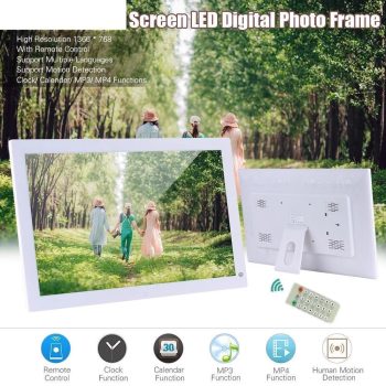 15.6 Inches" Wide Screen LED Digital Photo Frame - Image 2