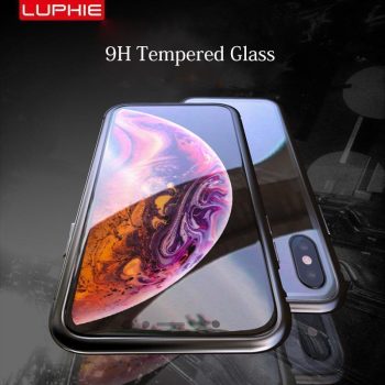 Magnetic Adsorption Transparent Tempered Glass Two Side Glass Case - Image 8