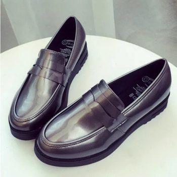High Quality Women oxfords Flats Platform shoes - Image 2