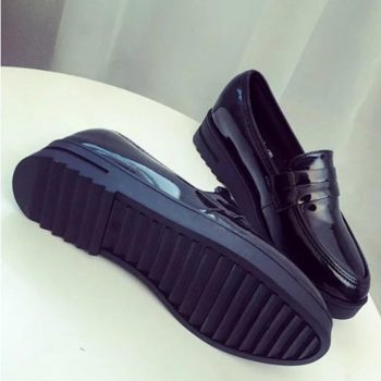 High Quality Women oxfords Flats Platform shoes - Image 4