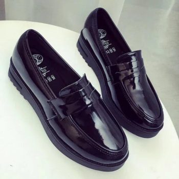 High Quality Women oxfords Flats Platform shoes - Image 3