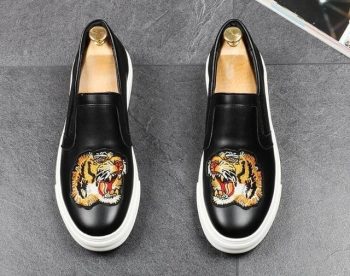 fashionable New Men's Loafers Flats Shoes - Image 8