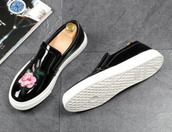 fashionable New Men's Loafers Flats Shoes - Image 6