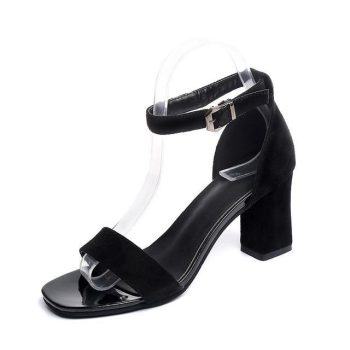Women Sandals Shoes Women Open Toe Chunky High Heels - Image 8