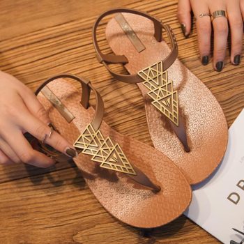Brand Flat Beach Sandals Women Sandals - Image 4