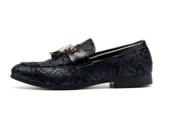 Men British pointed gentlemen serpentine tassels Shoes - Image 9