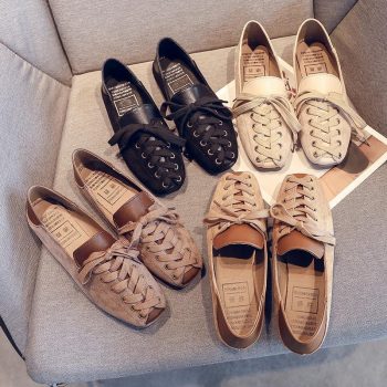 women oxford shoes ballerina flats shoes - Image 6