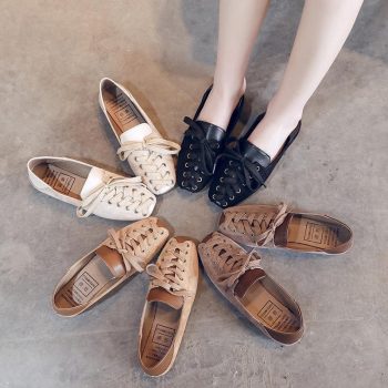 women oxford shoes ballerina flats shoes - Image 7