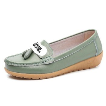 women shoes women flats genuine leather loafers casual ladies shoes - Image 6