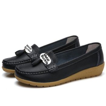 women shoes women flats genuine leather loafers casual ladies shoes - Image 12