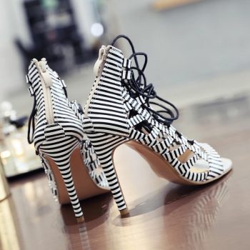 Women Sandals Gladiator High Heels sandals - Image 7