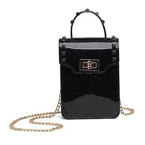 Trendy New Women Jelly Sac Phone Bag Shoulder - Image 22
