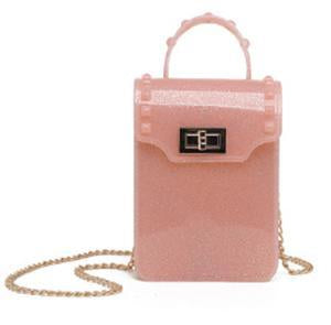 Trendy New Women Jelly Sac Phone Bag Shoulder - Image 25