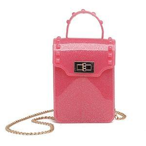 Trendy New Women Jelly Sac Phone Bag Shoulder - Image 21