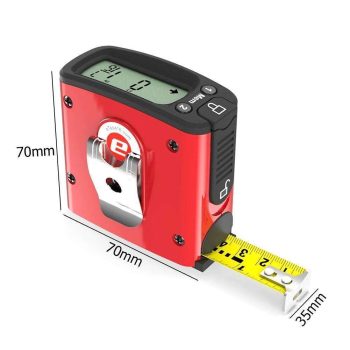5m Stainless Steel LCD Digital Tape Measure Circumferences Measuring Tape - Image 8