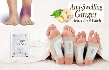 50PCS/Pack Anti-Swelling Ginger Foot Detox Patch - Image 4