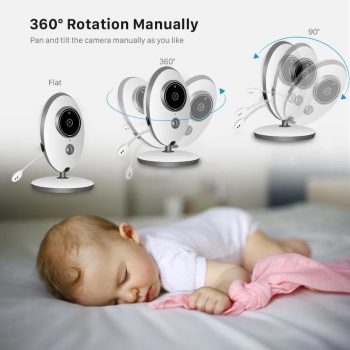 Digital Video Baby Monitor with Camera Wireless Infrared Night Vision - Image 5