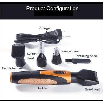 4 in 1 Men Hair Trimmer Tool Set - Image 10