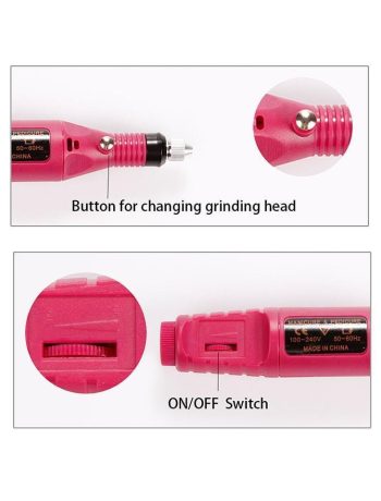 5pc Pro Electric Nail File Set - SAVE 60% TODAY - Image 5