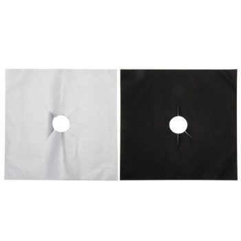 4Pcs Stove Protector Cover Liner Non-Stick Aluminum Foil Kitchen Accessories - Image 2
