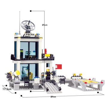 Building Blocks City Police Station 536 Pieces - Image 4