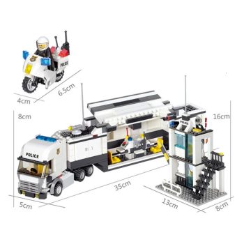 Building Blocks City Police Station 536 Pieces - Image 7