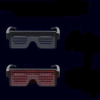 Flash Rechargeable Luminous LED Light Glasses - Image 5