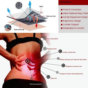 Tourmaline Magnetic Self-Healing Therapy Belt - Image 4