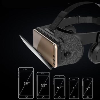VR Virtual Reality Remote 3D Android Cardboard Headset Stereo for Smartphones