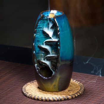 Incense Holder Ceramics Waterfall Backflow Incense Burner - Image 2