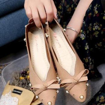 Fashion Women Flat Shoes Ballerina Flats Loafers - Image 9
