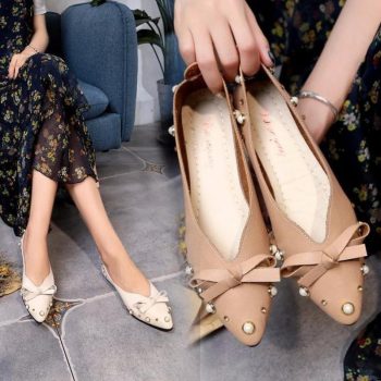 Fashion Women Flat Shoes Ballerina Flats Loafers - Image 5