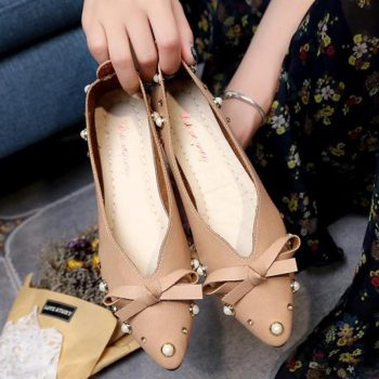 Fashion Women Flat Shoes Ballerina Flats Loafers - Image 4