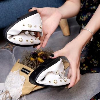 Fashion Women Flat Shoes Ballerina Flats Loafers - Image 3