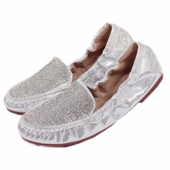 Luxury Rhinestone Women Shoes Fashion Sequin Women Loafers - Image 3