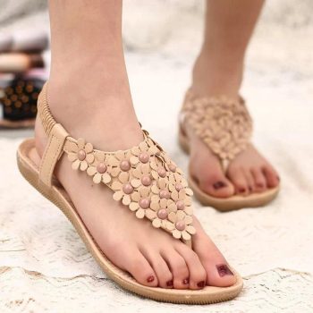Women Sandals Bling Bowtie Fashion Peep Toe Jelly Shoes Sandal - Image 6