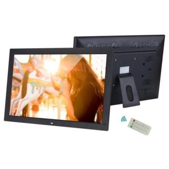 15.6 Inches" Wide Screen LED Digital Photo Frame - Image 8