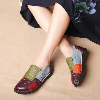Women Moccasins Ballerina Shoes - Image 5