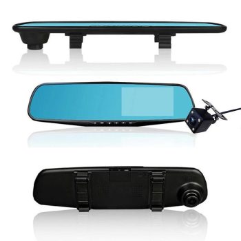 Mirror Dash Cam Full HD1080P Rearview Car DVR Dual Lens Camcorder - Image 4