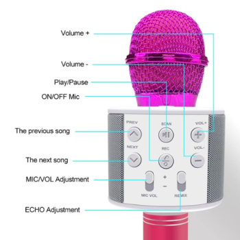Wireless Bluetooth Karaoke Microphone - Image 9