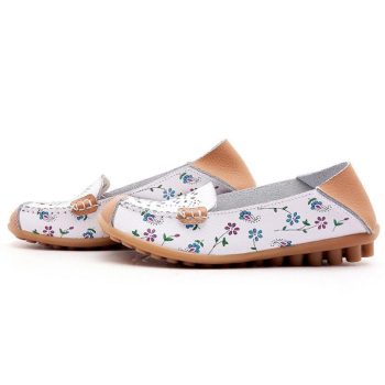 Genuine leather flats shoes women female moccasins casual ladies shoes - Image 6
