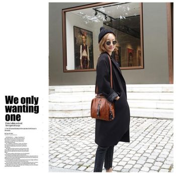 Luxury Cow Leather Handbags Women Bags Designer Fashion Shoulder Crossbody Bag - Image 6