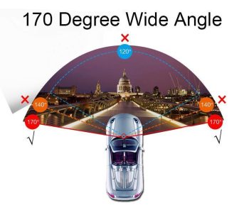 Mirror Dash Cam Full HD1080P Rearview Car DVR Dual Lens Camcorder - Image 3