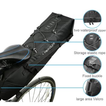 Rainproof Bike Saddle Bag - Image 4