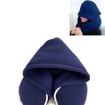 Travel Pillow with Hood