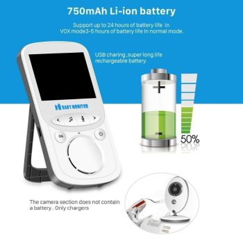 Digital Video Baby Monitor with Camera Wireless Infrared Night Vision - Image 7