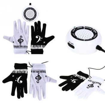 Electric Air Piano Gloves