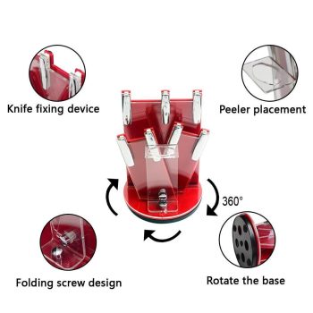 360 Degrees Rotated Knife Holder - Image 3