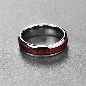 Wooden Tungsten Ring - Image 3