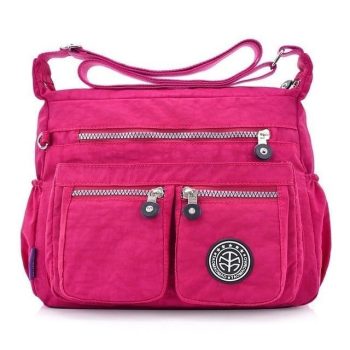 Waterproof Nylon Women Messenger Bags - Image 11